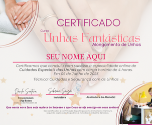 novo certificado