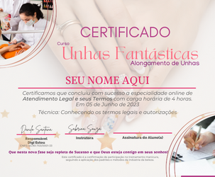 novo certificado