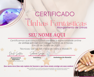 novo certificado