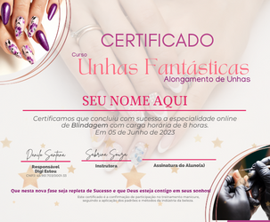 novo certificado